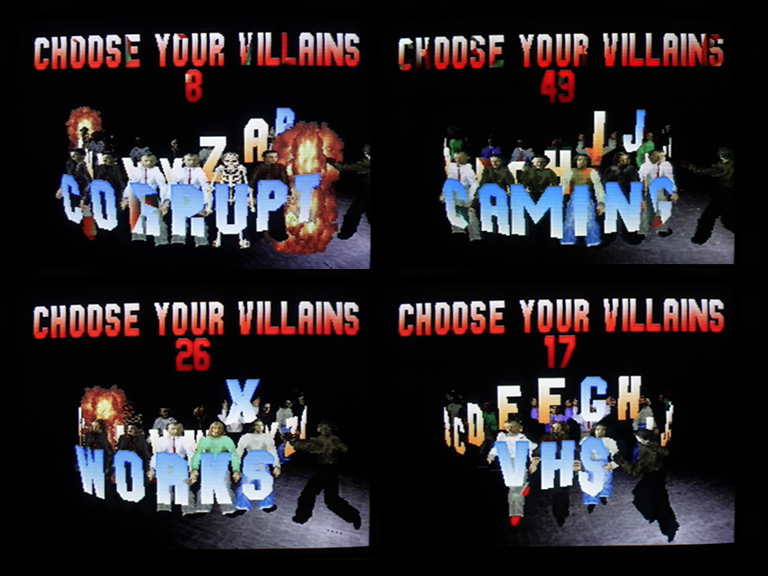 Choose Your Villains - CGW Vol. 1 VHS | Glitchart.com